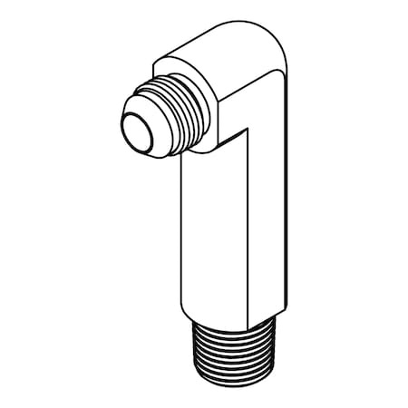 Hydraulic Fitting-Steel12MJ-12MP 90 EX-EX LONG 5.03